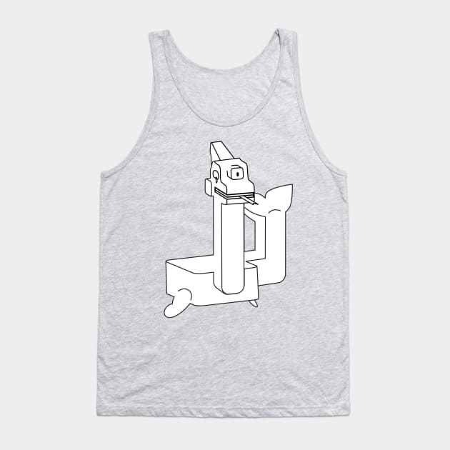 Nessie Cubed Tank Top by Sympull